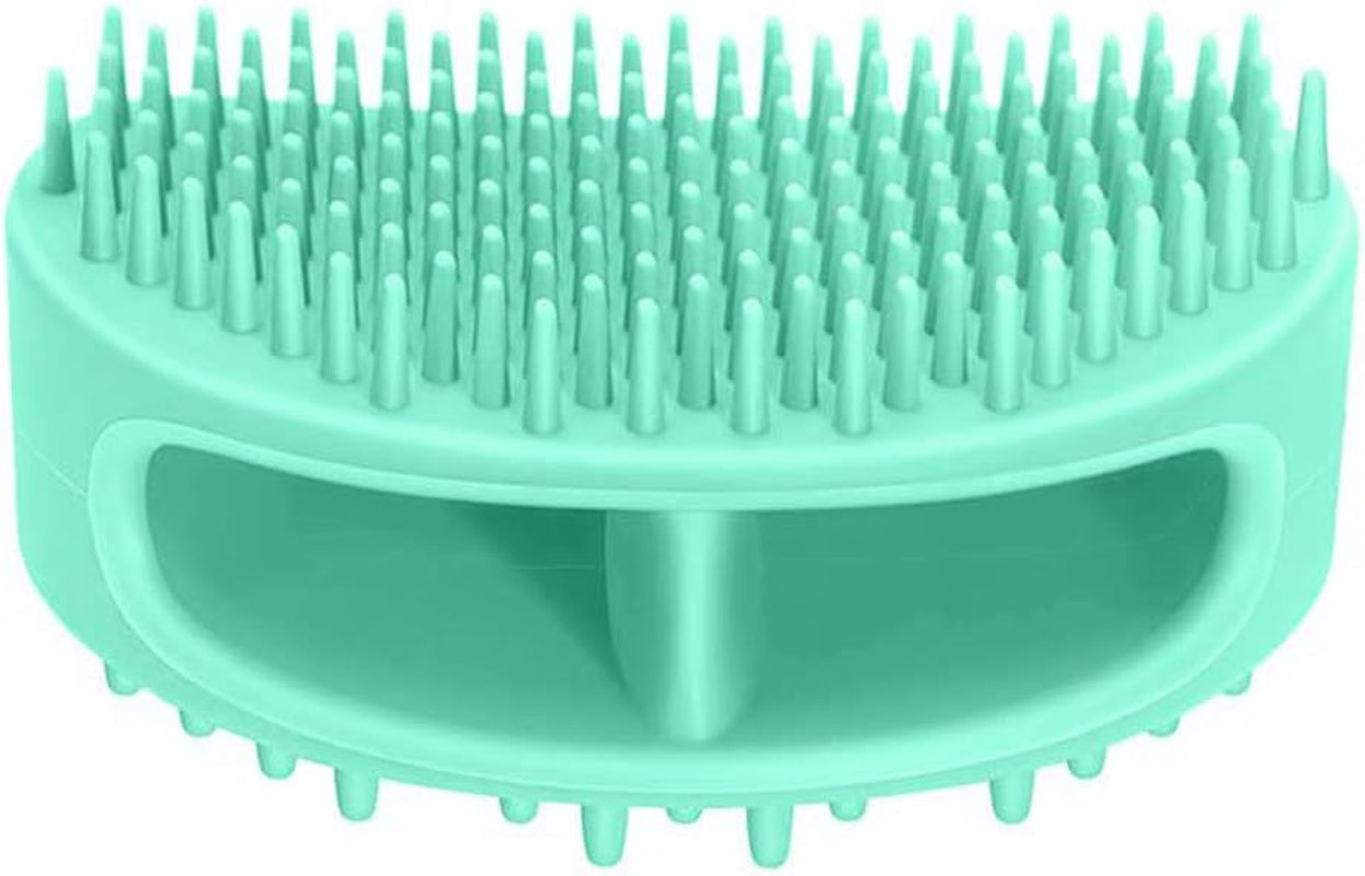 Dog Brush & Cat Brush, Soft Silicone Dog & Cat Grooming Brush, Pet Bath & Massage Brush 