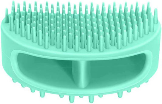 Dog Brush & Cat Brush, Soft Silicone Dog & Cat Grooming Brush, Pet Bath & Massage Brush 