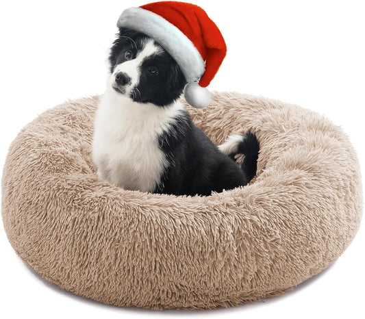 Anti Anxiety Donut Dog Bed